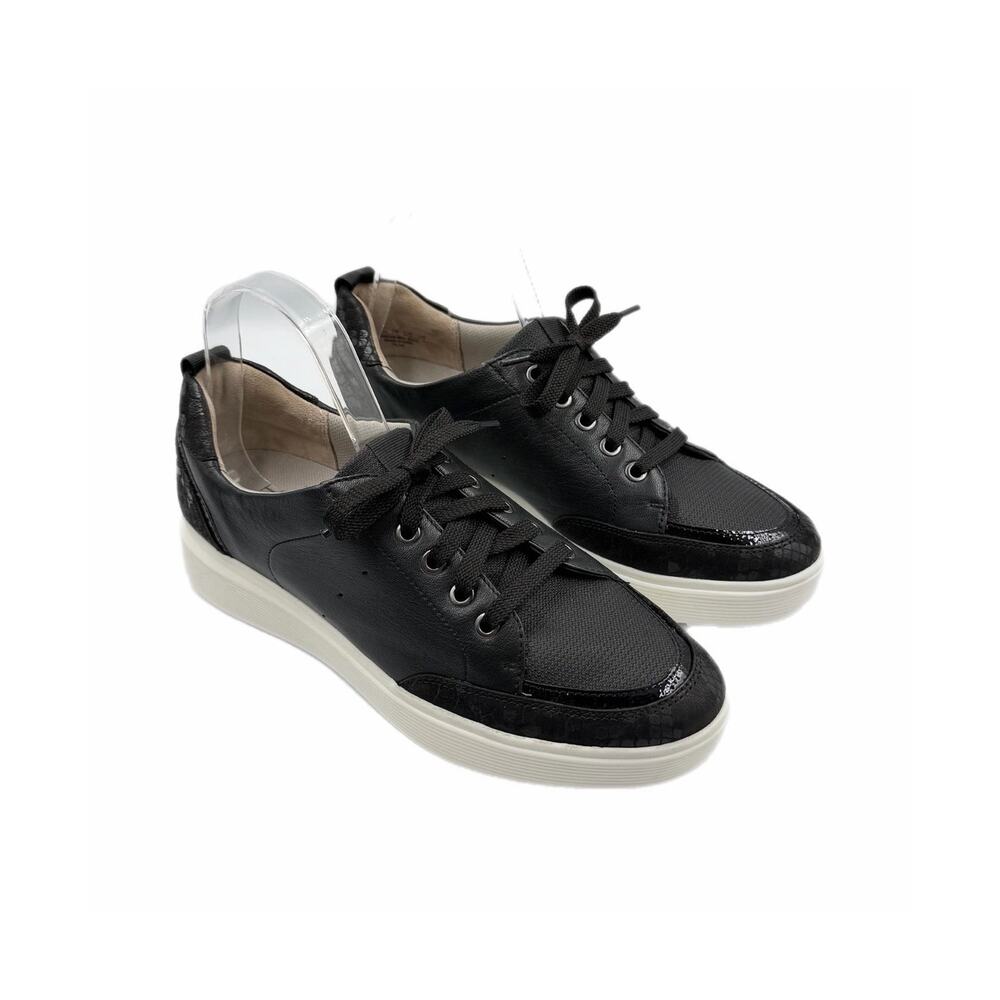 Naturalizer Black Tilda Athleisure Sporty Streetwear Everyday Platform Sneakers